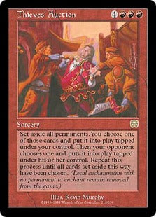 [218]【JP】【FOIL】泥棒の競り/Thieves' Auction【MMQ】[R][赤]