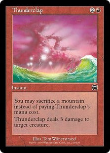 [219]【JP】雷音/Thunderclap【MMQ】[C][赤]