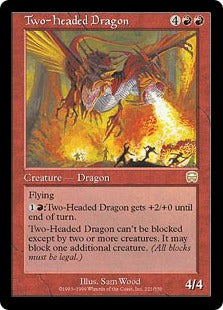[221]【JP】双頭のドラゴン/Two-Headed Dragon【MMQ】[R][赤]