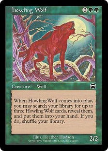 [252]【JP】遠吠えする狼/Howling Wolf【MMQ】[C][緑]