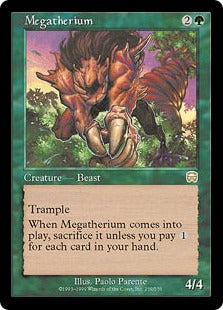 [259]【JP】メガセリウム/Megatherium【MMQ】[R][緑]