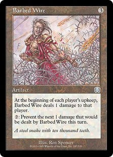 [287]【JP】【FOIL】有刺鉄線/Barbed Wire【MMQ】[U][茶]