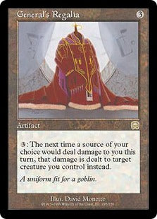 [295]【JP】【FOIL】将軍の正装/General's Regalia【MMQ】[R][茶]