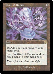 [312]【JP】レイモスの頭蓋骨/Skull of Ramos【MMQ】[R][茶]