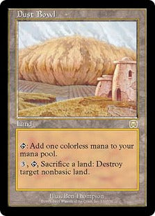 [316]【JP】【FOIL】黄塵地帯/Dust Bowl【MMQ】[R][土地]