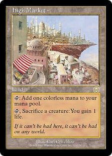 [320]【EN】【FOIL】高級市場/High Market【MMQ】[R][土地]