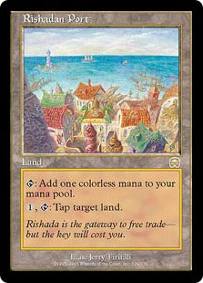 [324]【EN】【FOIL】リシャーダの港/Rishadan Port【MMQ】[R][土地]