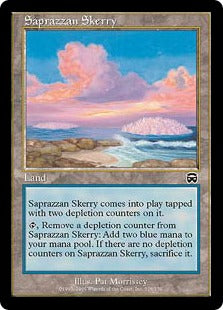 [328]【JP】【FOIL】サプラーツォの岩礁/Saprazzan Skerry【MMQ】[C][土地]