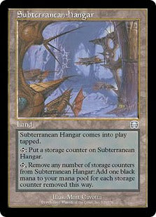 [329]【JP】【FOIL】地下格納庫/Subterranean Hangar【MMQ】[U][土地]