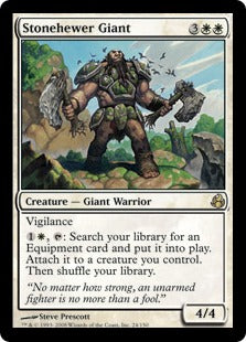 [024]【EN】【FOIL】石切りの巨人/Stonehewer Giant【MOR】[R][白]