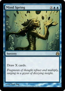 [041]【EN】【FOIL】思考の泉/Mind Spring【MOR】[R][青]