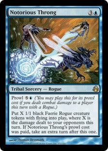 [045]【EN】【FOIL】悪名高き群れ/Notorious Throng【MOR】[R][青]