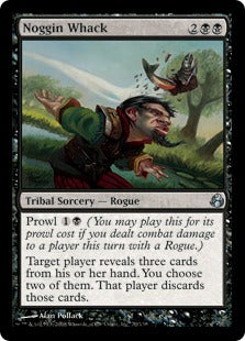 [070]【EN】【FOIL】頭殴り/Noggin Whack【MOR】[U][黒]