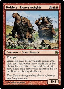 [085]【EN】【FOIL】ボールドウィアの重量級/Boldwyr Heavyweights【MOR】[R][赤]