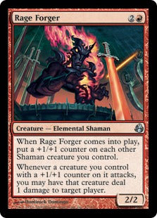 [097]【EN】【FOIL】憤怒の鍛冶工/Rage Forger【MOR】[U][赤]