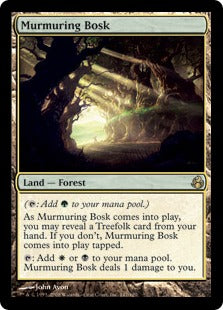 [147]【EN】つぶやき林/Murmuring Bosk【MOR】[R][土地]