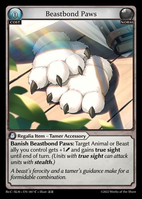 [007]【EN】Beastbond Paws【ReCSLM】[C][Norm]