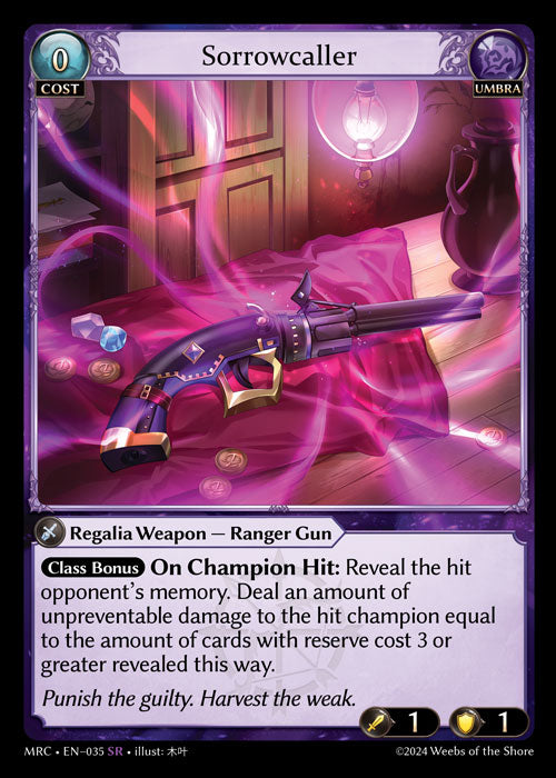 [035]【EN】Sorrowcaller【MRC】[SR][Umbra]
