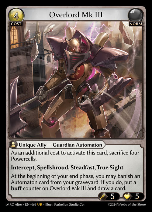 [063]【EN】Overlord Mk III【MRCAlter】[UR][Norm]