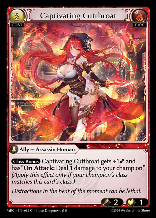 [082]【EN】Captivating Cutthroat【MRC】[C][Fire]
