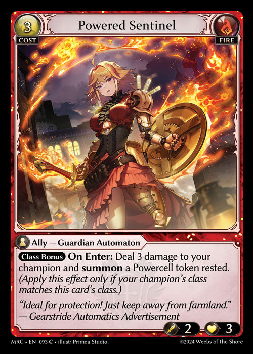 [093]【EN】Powered Sentinel【MRC】[C][Fire]