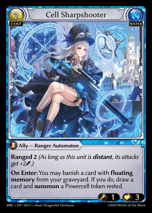 [106]【EN】【FOIL】Cell Sharpshooter【MRC】[U][Water]