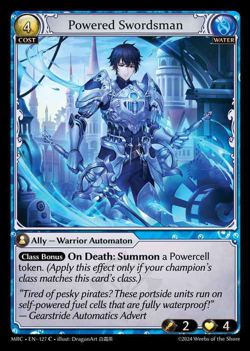 [127]【EN】Powered Swordsman【MRC】[C][Water]