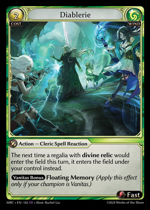 [142]【EN】【FOIL】Diablerie【MRC】[SR][Wind]