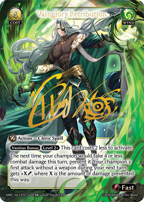 [154]【EN】【FOIL】Vainglory Retribution【MRC1st】[CSR][Wind]