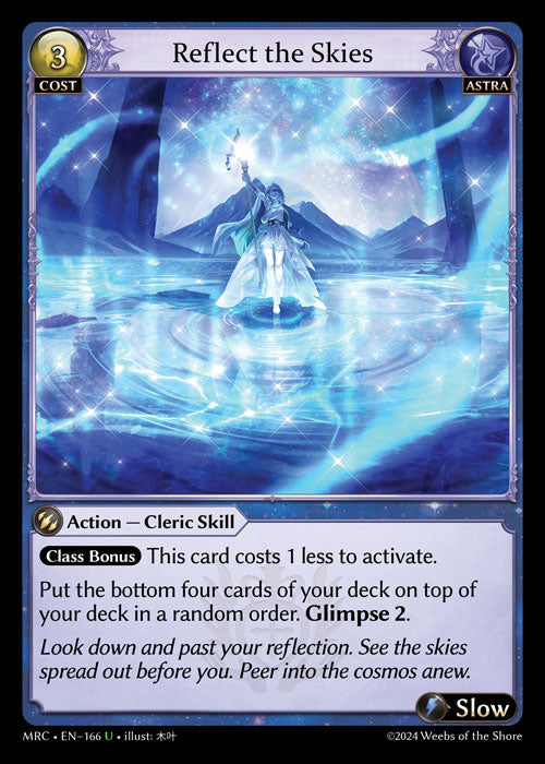 [166]【EN】【FOIL】Reflect the Skies【MRC】[U][Astra]