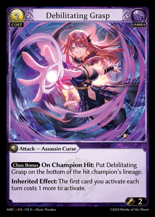 [178]【EN】【FOIL】Debilitating Grasp【MRC】[R][Umbra]
