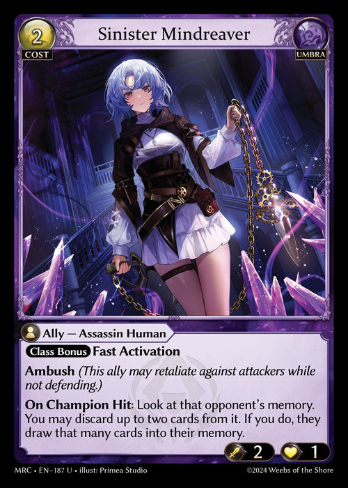 [187]【EN】Sinister Mindreaver【MRC】[U][Umbra]