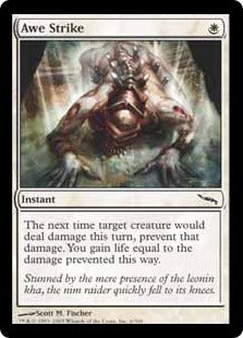 [006]【EN】【FOIL】畏敬の一撃/Awe Strike【MRD】[C][白]