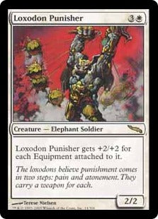 [014]【EN】ロクソドンの懲罰者/Loxodon Punisher【MRD】[R][白]