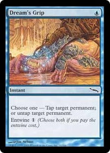 [034]【EN】【FOIL】夢の掌握/Dream's Grip【MRD】[C][青]