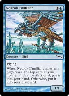[043]【EN】ニューロックの使い魔/Neurok Familiar【MRD】[C][青]