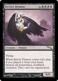 [075]【EN】【FOIL】強奪する悪魔/Reiver Demon【MRD】[R][黒]