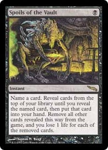 [078]【EN】【FOIL】大霊堂の戦利品/Spoils of the Vault【MRD】[R][黒]