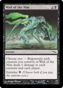 [081]【EN】【FOIL】屍賊の嘆き/Wail of the Nim【MRD】[C][黒]