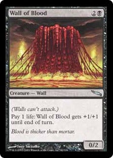 [082]【EN】【FOIL】血の壁/Wall of Blood【MRD】[U][黒]