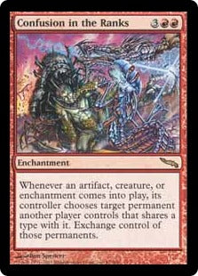 [087]【EN】【FOIL】兵員の混乱/Confusion in the Ranks【MRD】[R][赤]