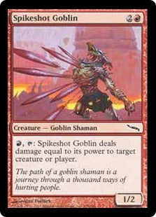 [108]【EN】【FOIL】トゲ撃ちゴブリン/Spikeshot Goblin【MRD】[C][赤]