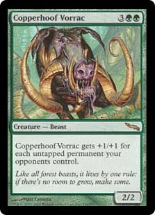 [116]【EN】銅の蹄のヴォラック/Copperhoof Vorrac【MRD】[R][緑]