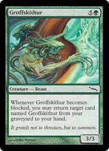 [121]【EN】グロッフスキッサー/Groffskithur【MRD】[C][緑]