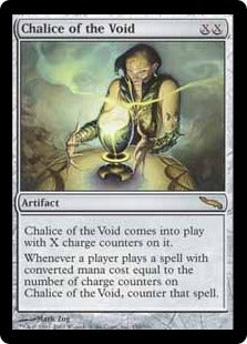 [150]【EN】【FOIL】虚空の杯/Chalice of the Void【MRD】[R][茶]