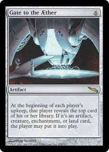[174]【EN】【FOIL】上天への門/Gate to the AEther【MRD】[R][茶]