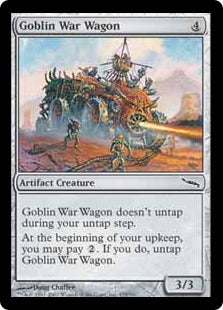 [179]【EN】ゴブリンの戦闘車/Goblin War Wagon【MRD】[C][茶]