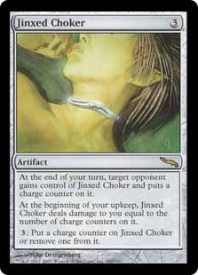 [189]【EN】【FOIL】凶運の首輪/Jinxed Choker【MRD】[R][茶]