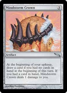 [207]【EN】精神嵐の冠/Mindstorm Crown【MRD】[U][茶]