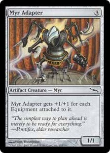 [210]【EN】マイアの適合者/Myr Adapter【MRD】[C][茶]